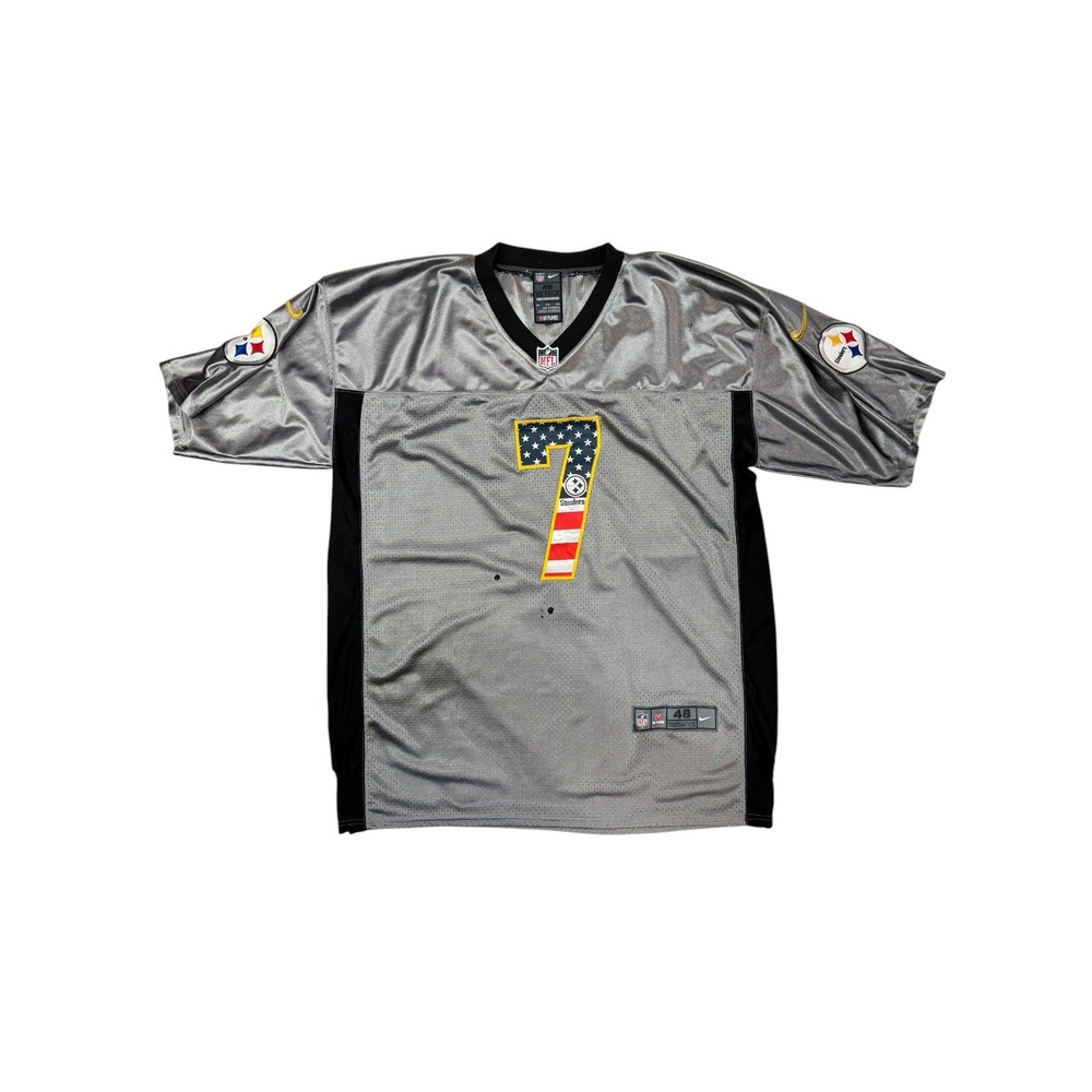 Nike NFL Pittsburgh Steelers Ben Roethlisberger #7 Salute to Service Jersey 48